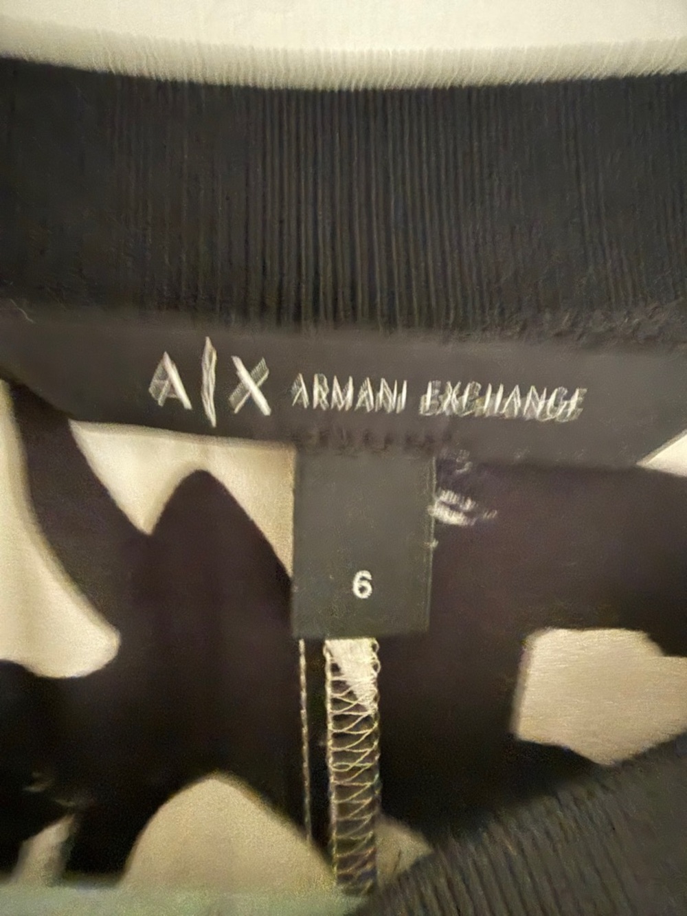 Armani Exchange Silk Blend Face Print Dress – Rare Statement Piece, Size 6 - Picture 13 of 13